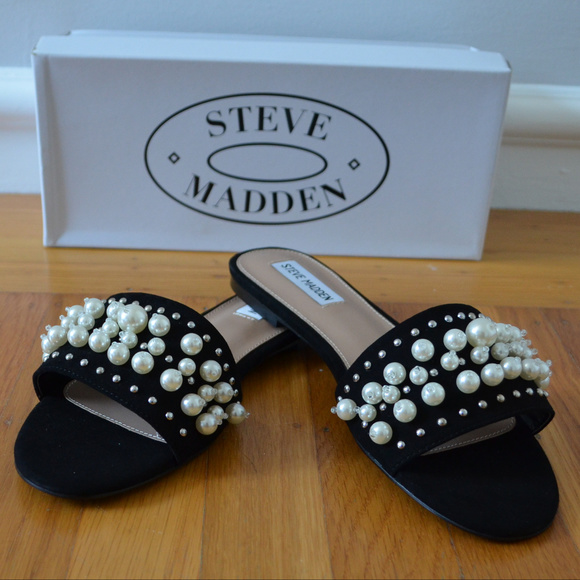 New STEVE MADDEN Embellished Sandal - Picture 8 of 8